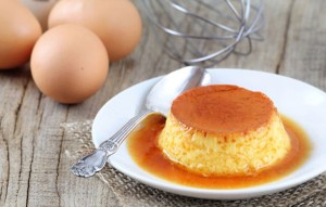 Recette crème aux oeufs et caramel